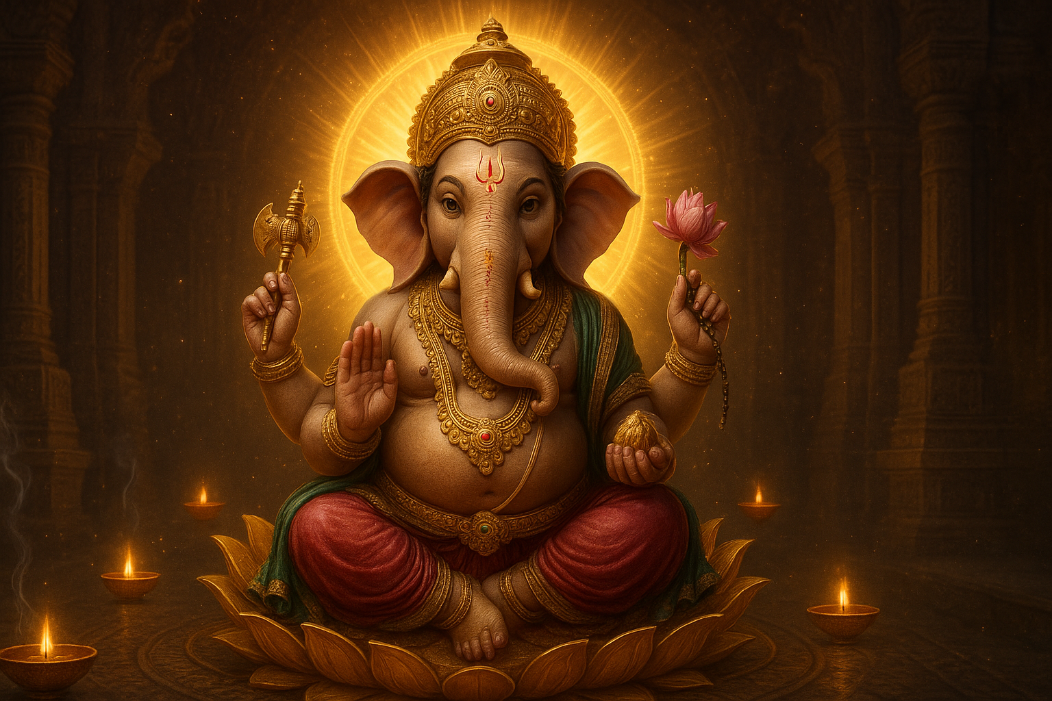 गणेश जी की आरती - Ganesh Aarti 2025, Bhakti Songs, Festival Image