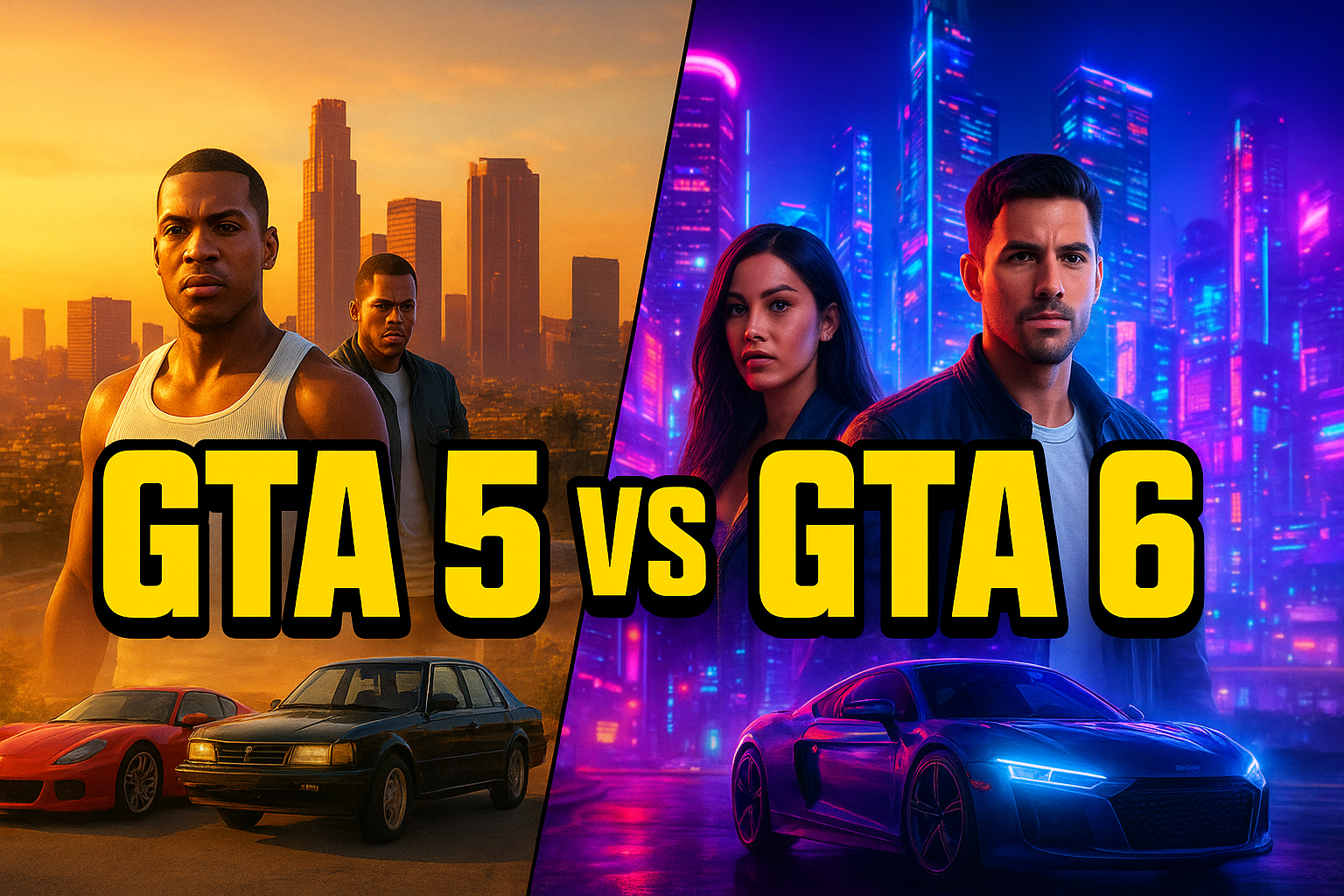 GTA 5 vs GTA 6