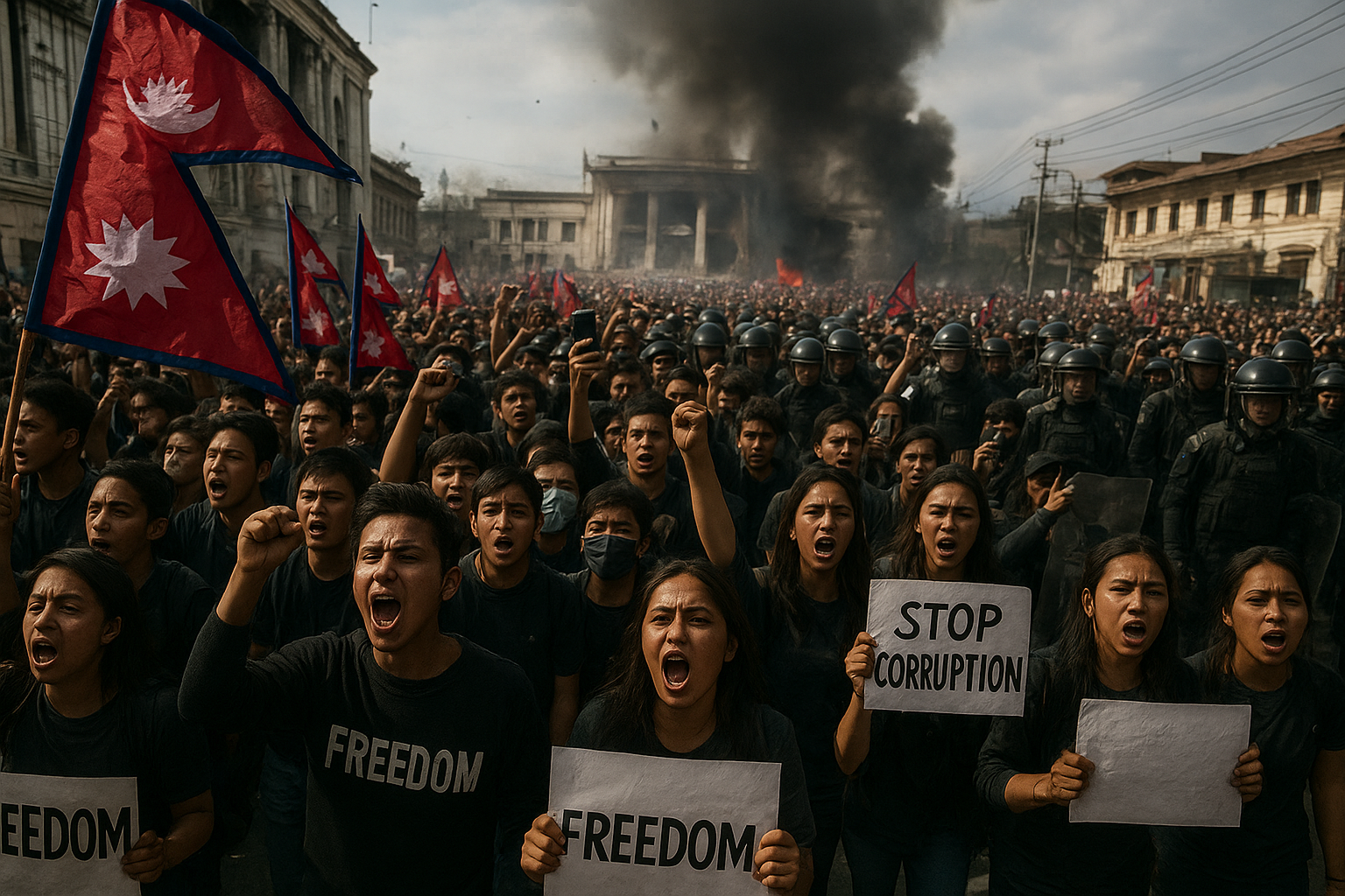 Nepal Gen Z Protest