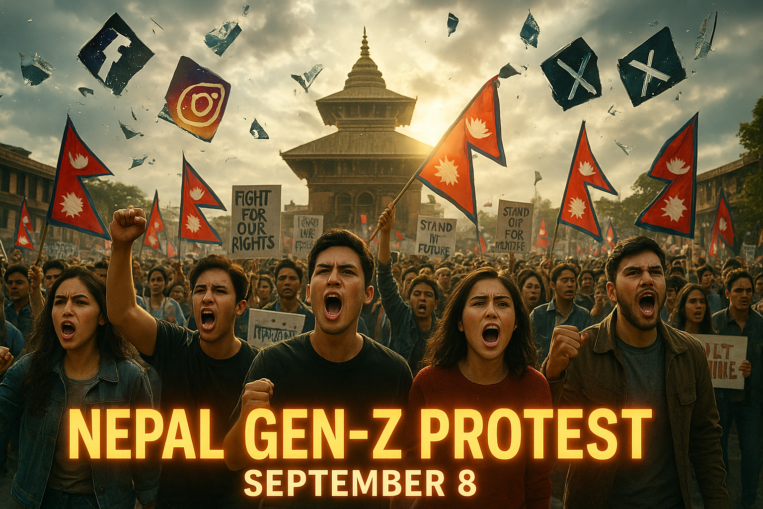Nepal Protest