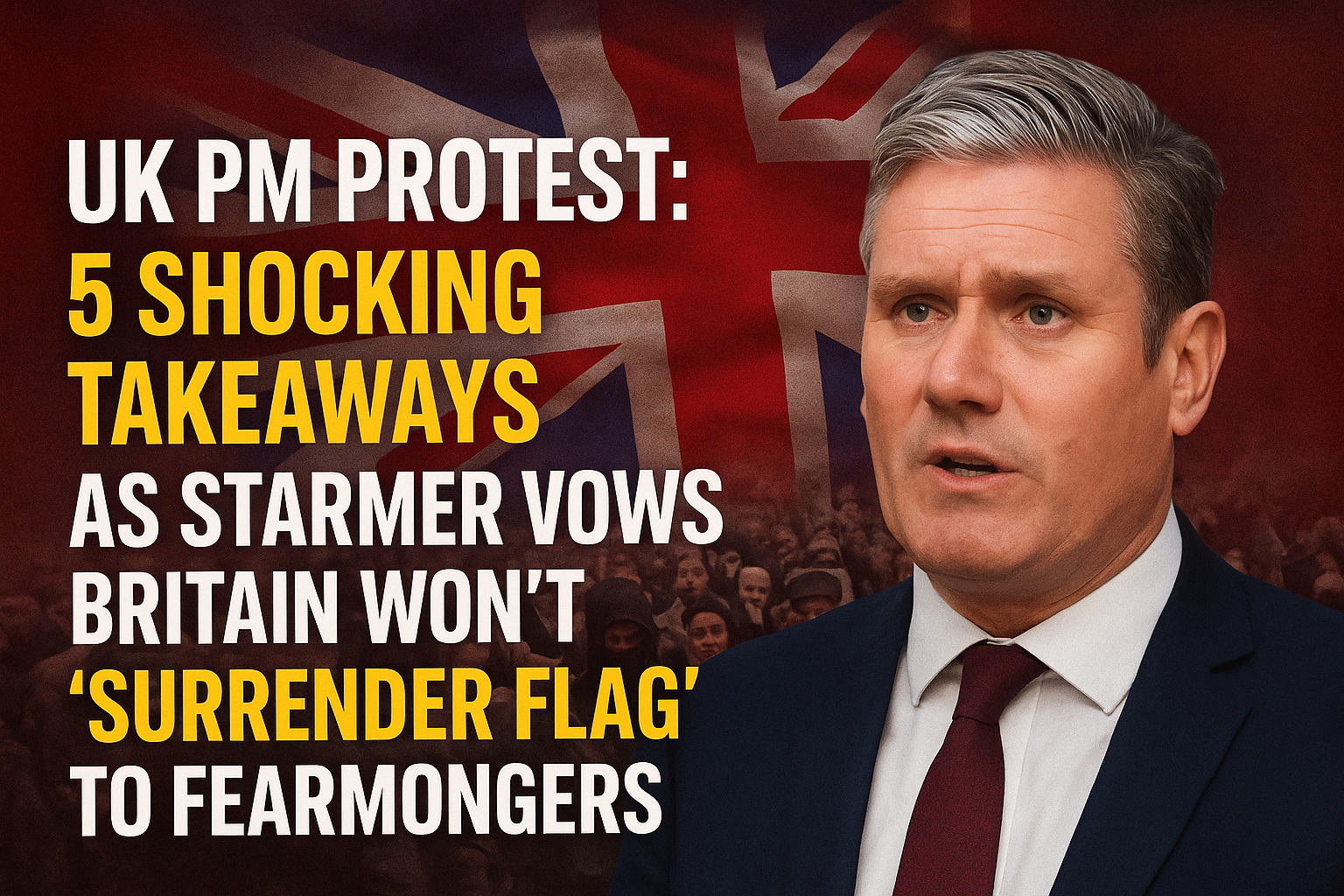 UK PM Protest